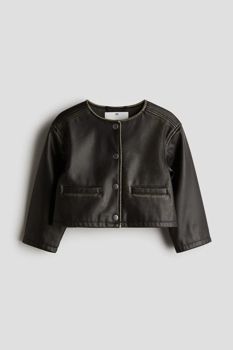 H&M Coated Shacket