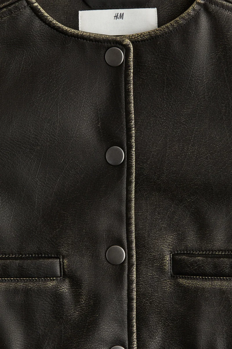 H&M Coated Shacket