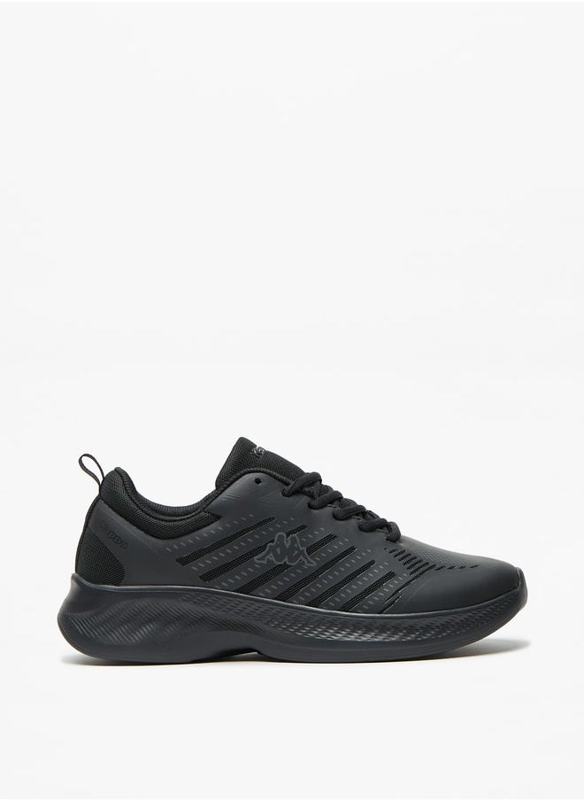 Kappa Men's Textured Sports Shoes with Lace-Up Closure  - Image 1