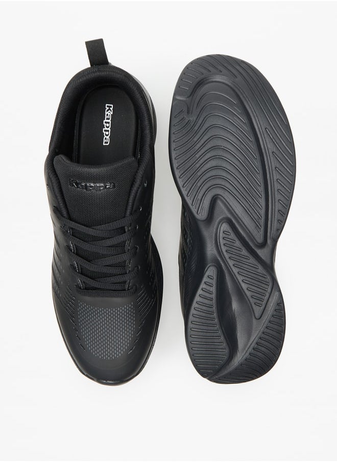 Kappa Men's Textured Sports Shoes with Lace-Up Closure  - Image 4