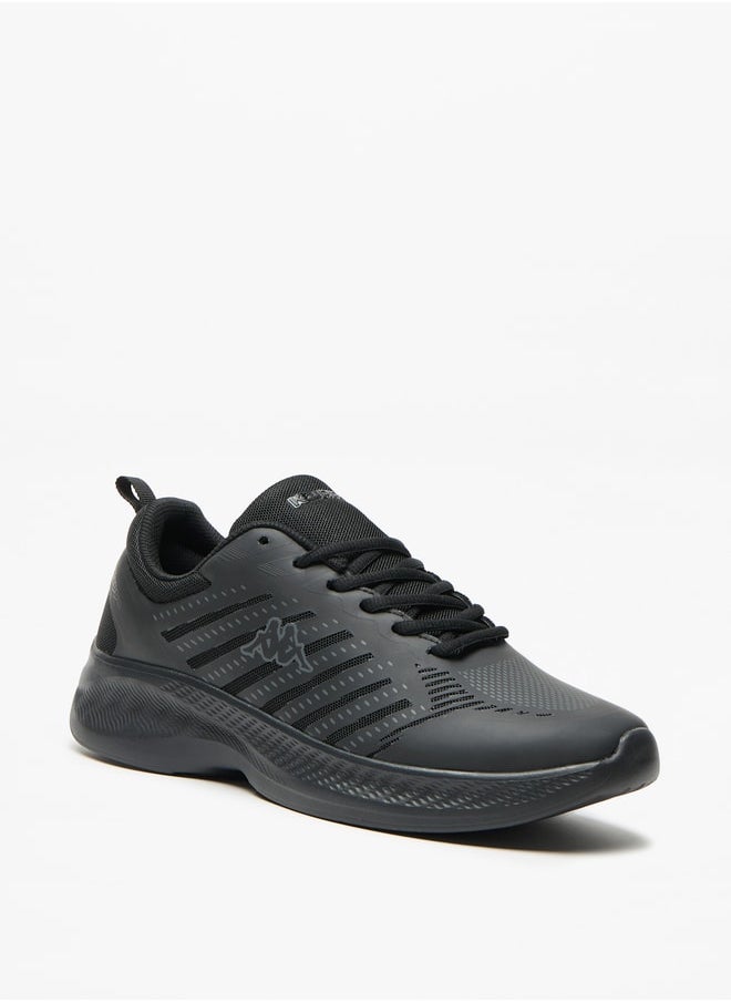 Kappa Men's Textured Sports Shoes with Lace-Up Closure  - Image 2
