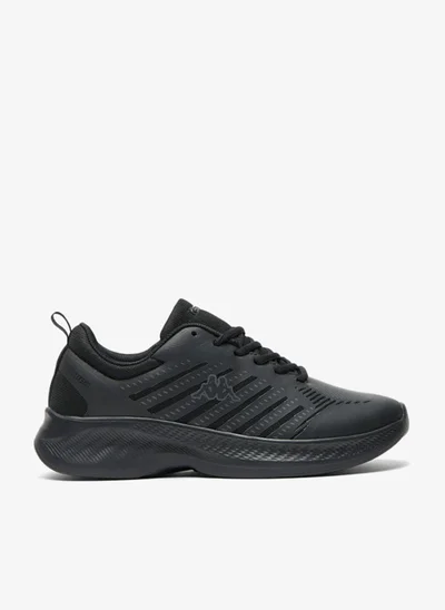 Kappa Men's Textured Sports Shoes with Lace-Up Closure