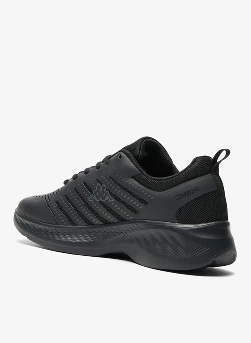 Kappa Men's Textured Sports Shoes with Lace-Up Closure