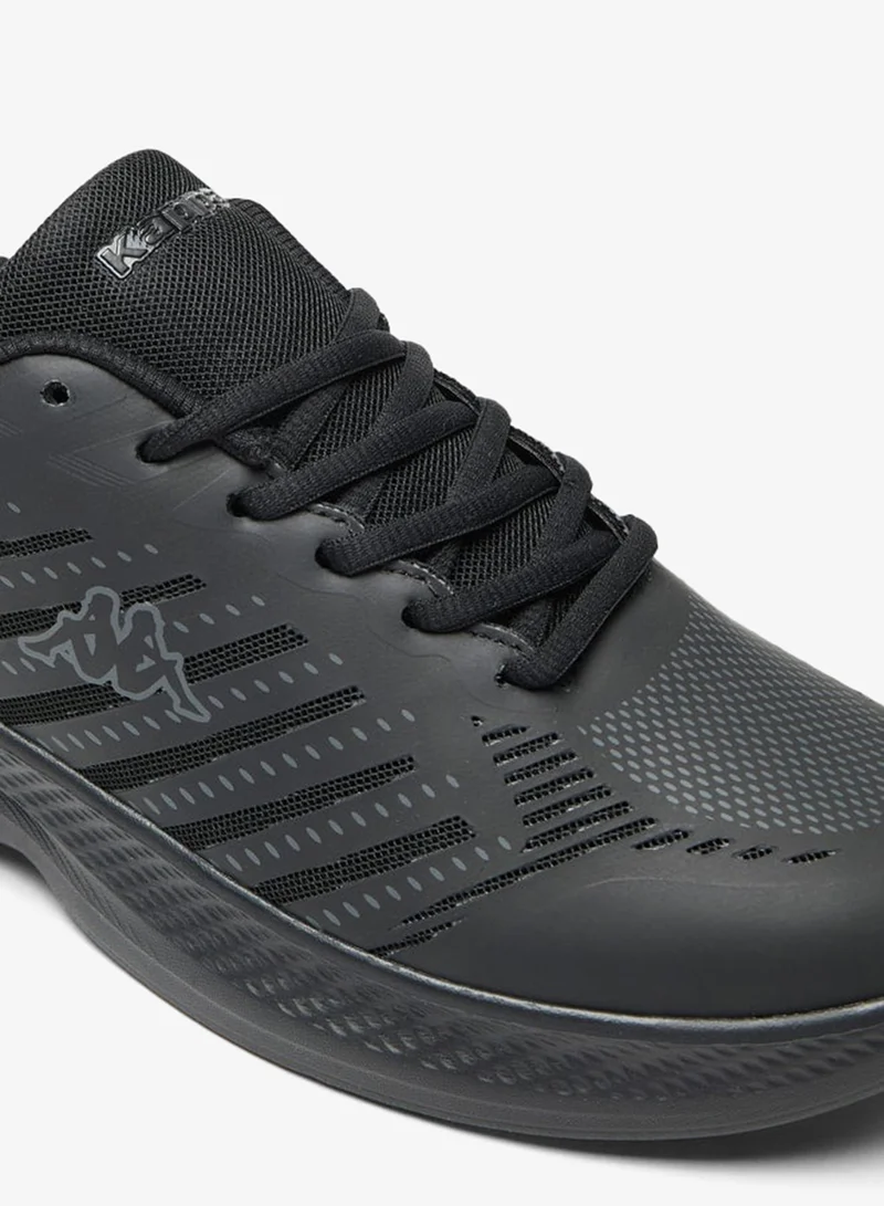 Kappa Men's Textured Sports Shoes with Lace-Up Closure