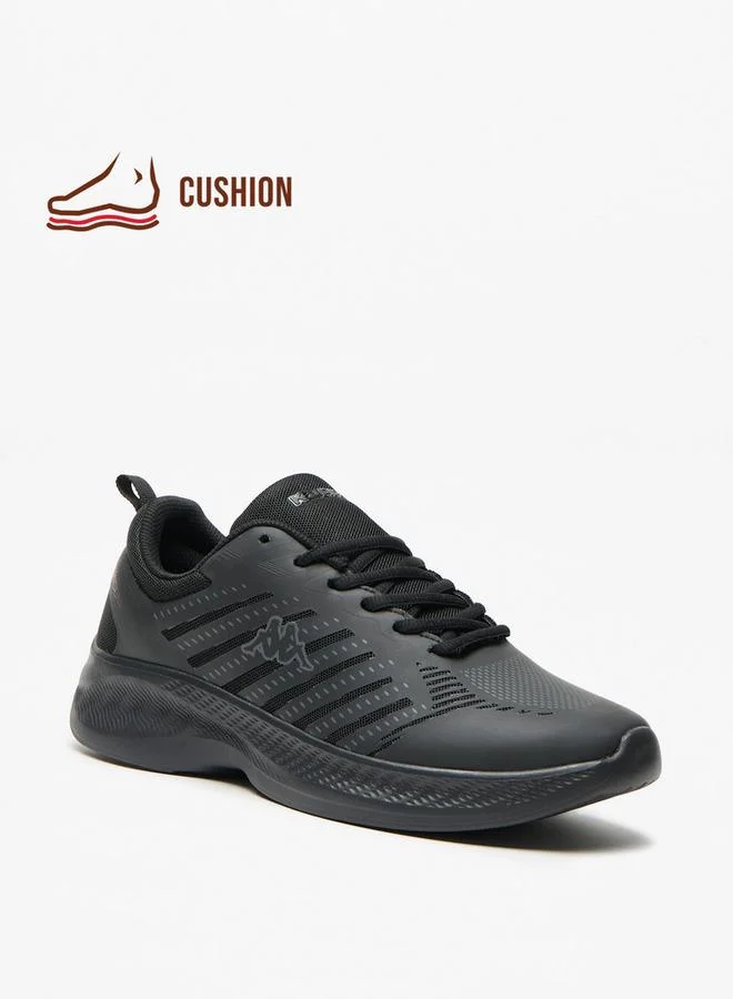 Kappa Textured School Sports Shoes With Lace-Up Closure