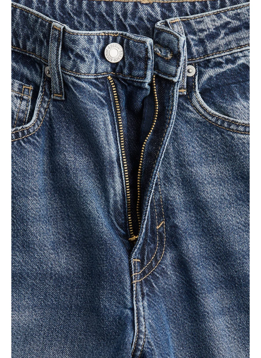 H&M Feather Soft Super Wide Ultra High Jeans