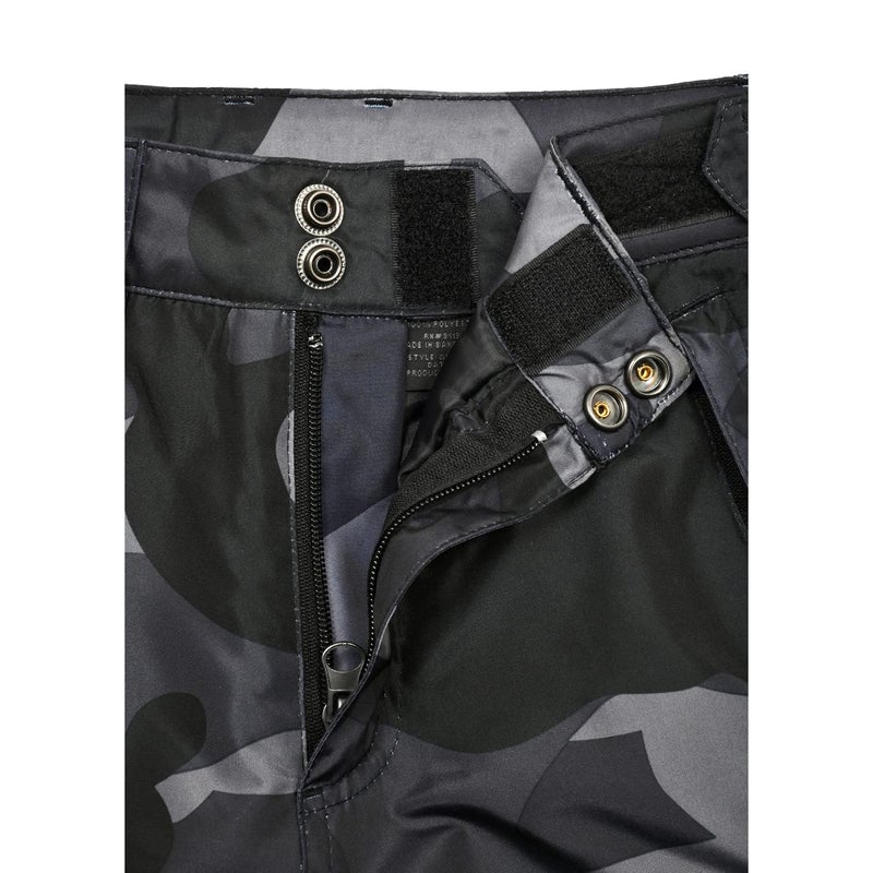 Arctic Quest Insulated Ski and Snow Pants for Boys and Girls, Water Resistant Trousers for Kids Black Camo - Image 4