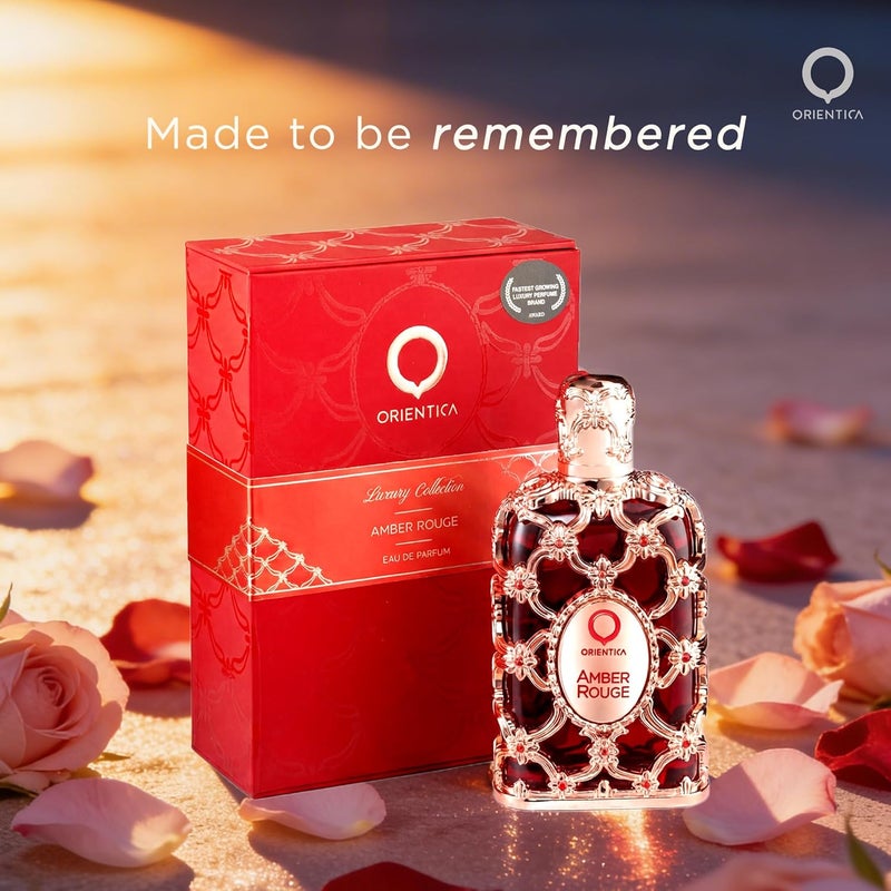 Orientica Luxury Collection Amber Rouge Eau De Parfum - 2.7oz / 80ml - Image 3