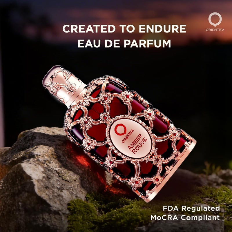 Orientica Luxury Collection Amber Rouge Eau De Parfum - 2.7oz / 80ml - Image 4