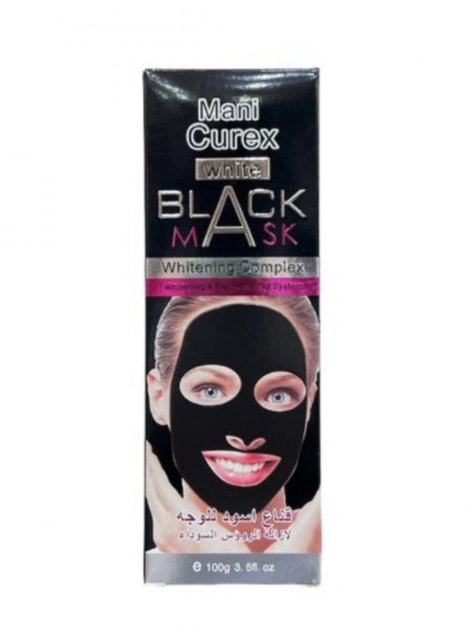 Mani Curex White Black Mask Whitening Complex  - Image 1