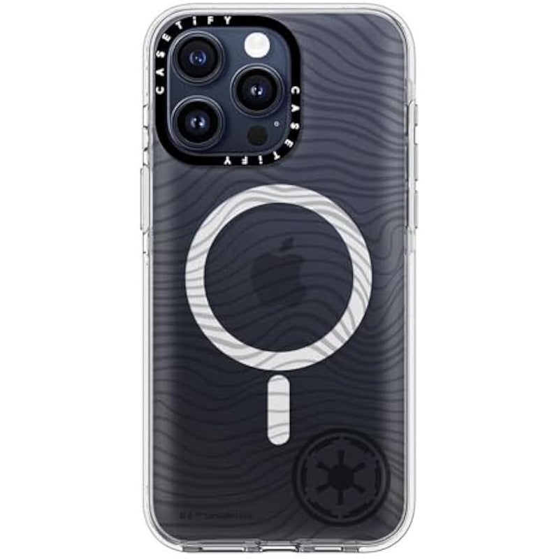 Casetify Clear iPhone 15 Pro Max Case 【Mandalorian Co-Lab/Not Yellowing / 6.6ft Drop Protection/Compatible with Magsafe】 - Beskar Ingot - Clear - Image 2