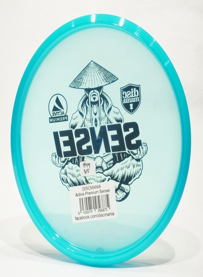 Discmania Active Premium Sensei Disc Golf Putter & Approach Disc, Pick Color/Weight [Stamp & Exact Color May Vary] Blue 173-174 Grams - Image 3
