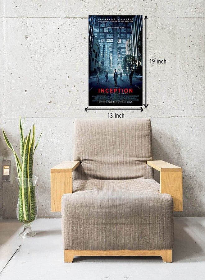 GRAY WALL - Hollywood Poster Inception movie Poster For Room & Office (13 Inch X 19 Inch, Rolled) - Image 2