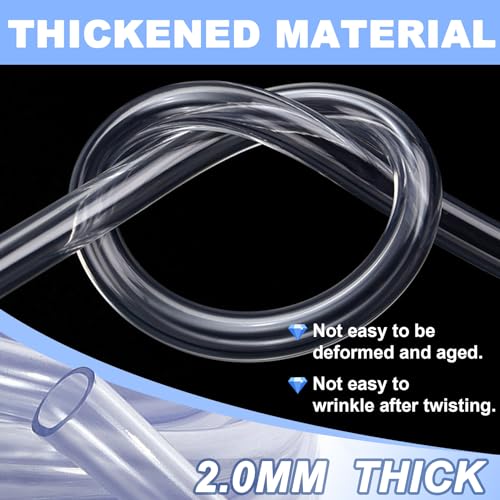 FullMayPro 10 Feet Air Conditioner Drain Hose, 3/5 '' Portable AC Drain Hose Connector,2.0MM Thick,Not Easily Deformed,Replacement for Universal Mini-Split AC Unit & Window Air Conditioning Unit - Image 3