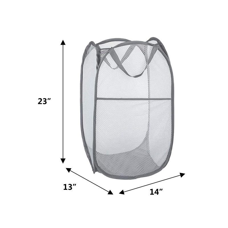YETHAN Extra Large Laundry Bags 6 Pack with 1 Pack Pop Up Hamper, Varied Colors Travel Laundry Bags 30"x40", Foldable Mesh Laundry Basket, for college dorm and apartment dwellers (7PCS) - Image 5