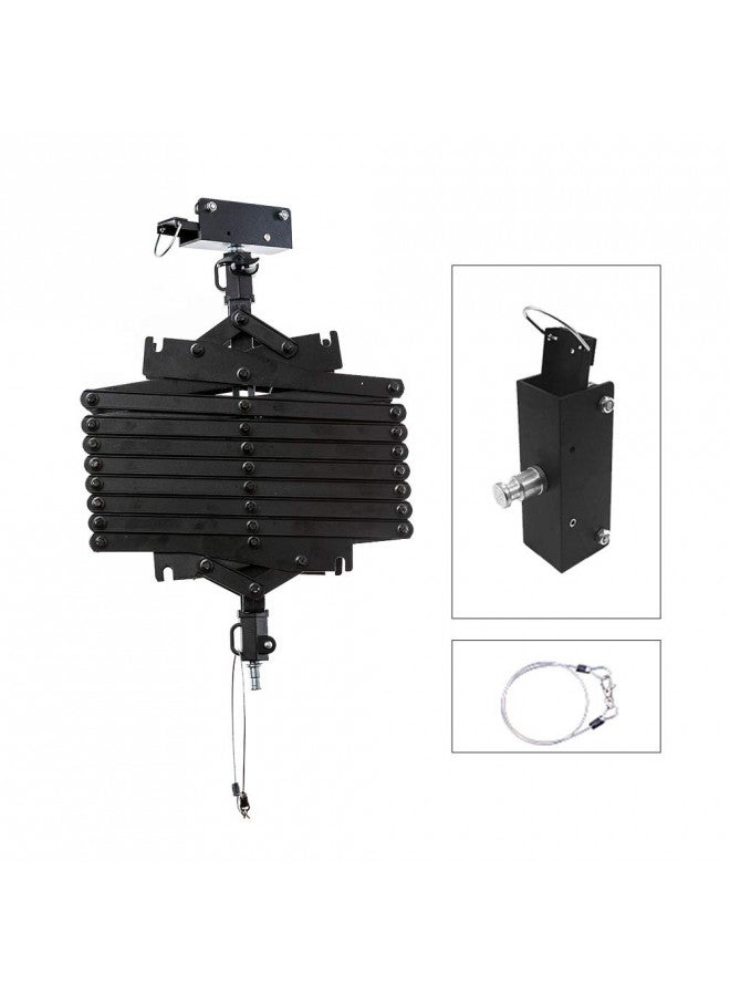 DATOUBOSS 2M Drop Pantograph for Studio Photography Ceiling Rail System Photographic Pantograph Kit with Pulley, Safety Rope Accessories - Image 4