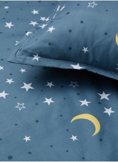 Pink Cactus Stars & Moon Print Bedding Set - Double  - Image 3