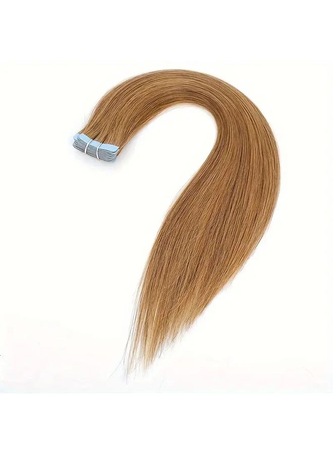 Bluejw Real Hair Seamless Hair PU Wig Film Hair Real Hair Silk Hair Extensions Tape In Hair - Image 1