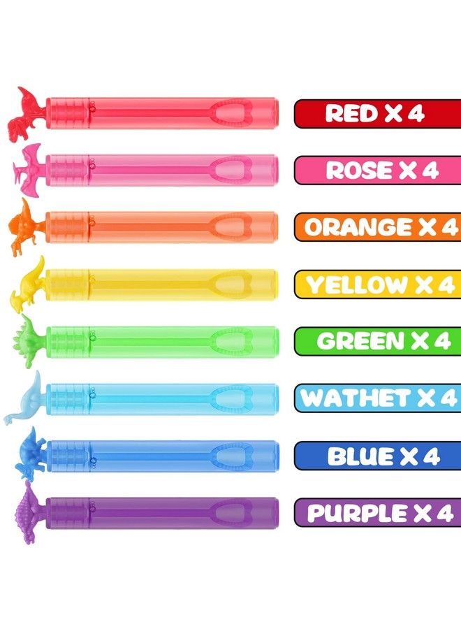 MAPIXO 32 Pack Bubble For Kids Party Favors 8 Style Mini Bubble Wands With Gift Box Dinosaur Toys Bulk For Carnival Prizes Goodie Bag Stuffers Supplies Birthday Bath Time Bubbles Blower Toy For Girl Boy - Image 5