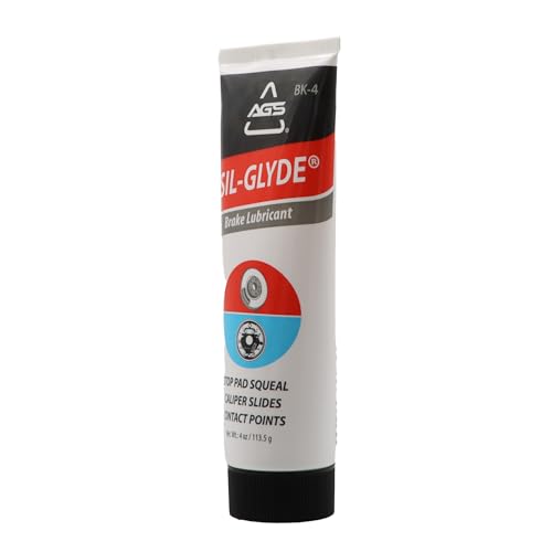 AGS SIL-Glyde 4 oz Tube Silicone Based Brake Assembly Lubricant for Eliminating Disc Brake Squeal - Moisture Proof, Heat Resistant, Rust and Corrosion Protector - Image 2