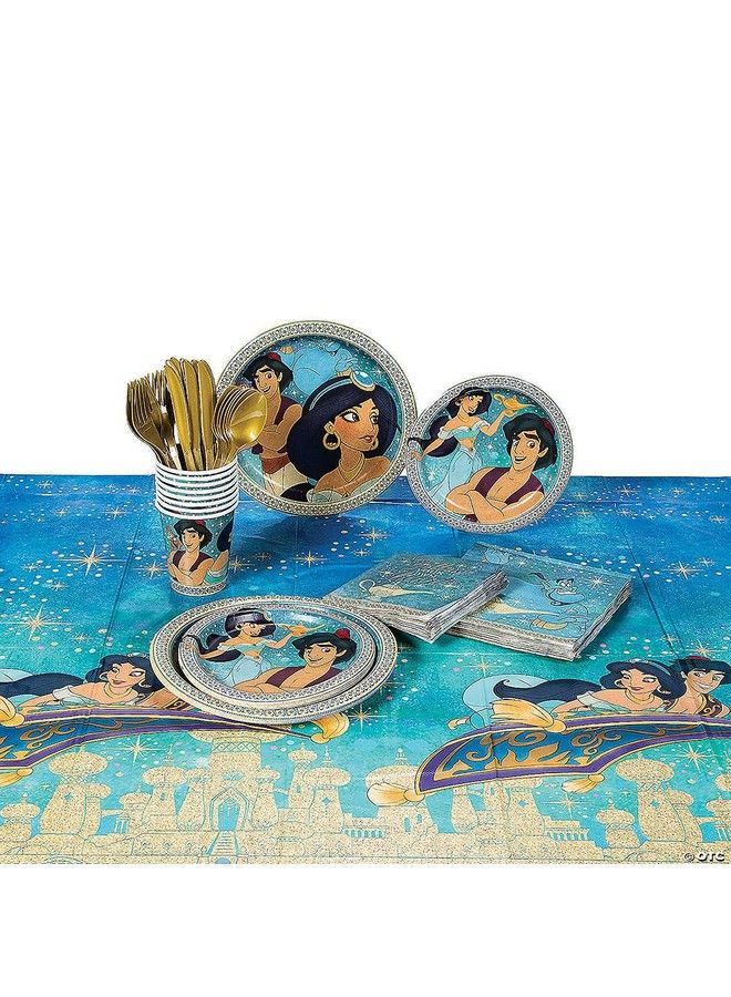 Unique أكواب ورقية قابلة للاستخدام لمرة واحدة من ديزني علاء الدين 9 أونصات متعددة الألوان - Image 3