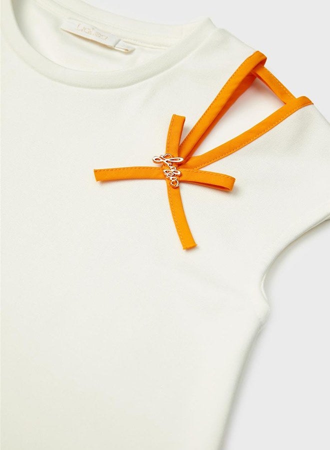 Lia Lea Girl Off White Blouse - Image 5