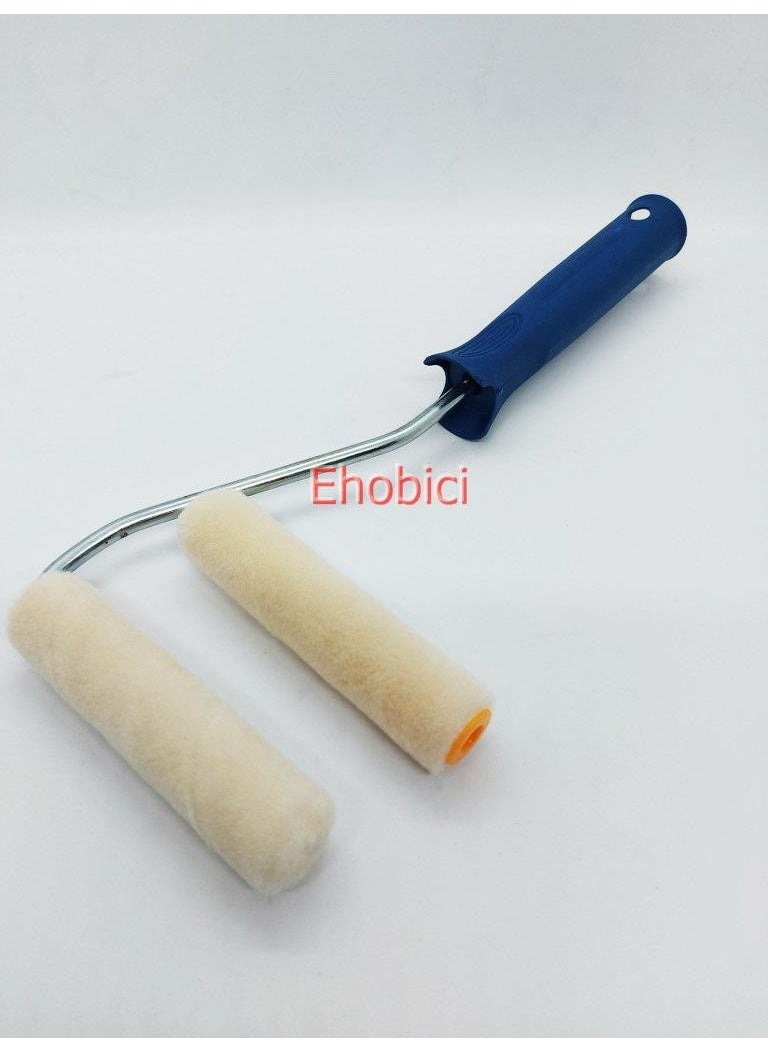 Cadence Velvet Roller Brush 10CM +1 Refill (Moher) 