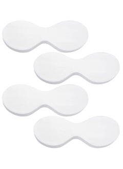SYOSI 400 Sheets Disposable Non Woven Cotton Eye Care Cotton Paper Facial Eye Pads for Spa DIY Clear Eye Mask Paper Beauty Mask Sheet for Skin Care Spa Wrap Moisturizing  - Image 1