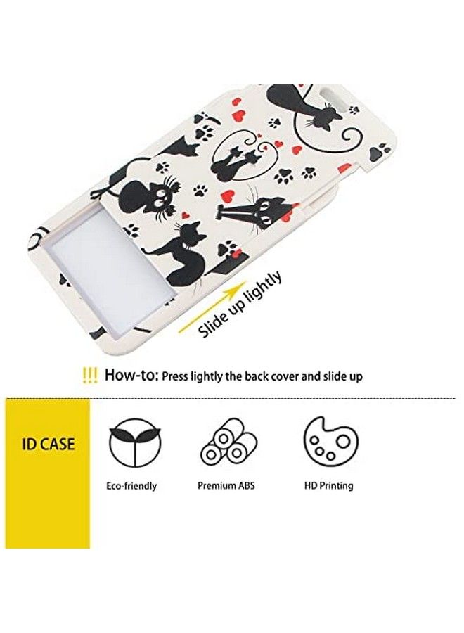 DMLSKY Butterfly Lanyard With Badge Holder Dmlsky Lanyards For Id Badges Waterproof Nametag Card Holder Vertical - Image 4