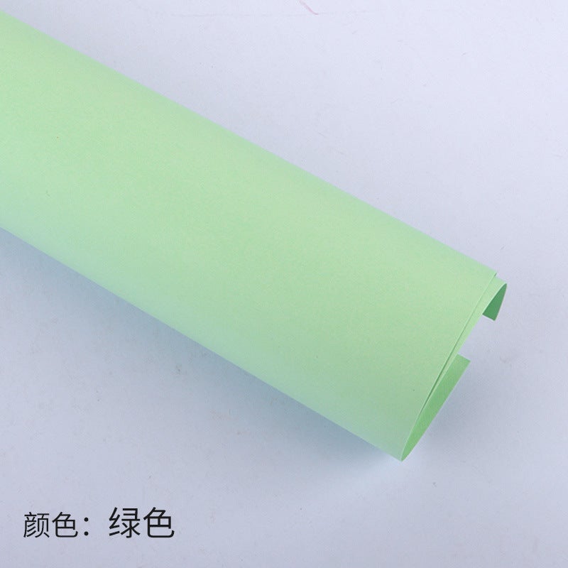250G Full-Open Large Color Cardboard Kindergarten Decorative Paper-Cut Hard Cardboard Diy Poster Origami Art Paper - Image 1