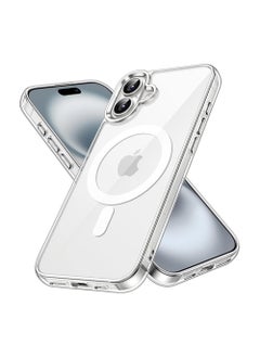 X-level iPhone 16 Plus Case,6.7-Inch Compatible with MagSafe,Shockproof Phone Bumper Cover,Anti-Scratch Clear Back Cover (Clear)  - Image 1