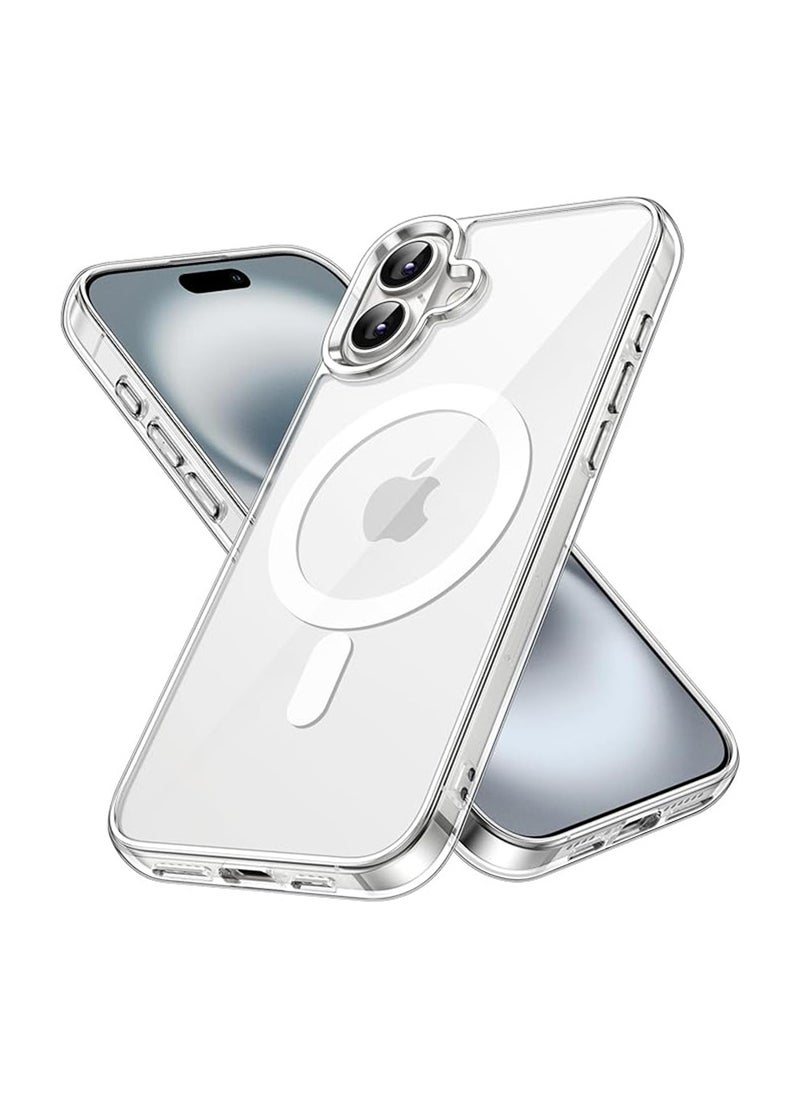 X-level - iPhone 16 Plus Case,6.7-Inch Compatible with MagSafe,Shockproof Phone Bumper Cover,Anti-Scratch Clear Back Cover (Clear) - Image 1