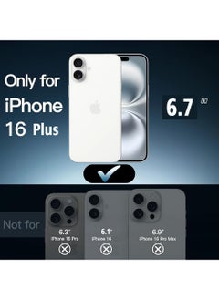 X-level iPhone 16 Plus Case,6.7-Inch Compatible with MagSafe,Shockproof Phone Bumper Cover,Anti-Scratch Clear Back Cover (Clear)  - Image 2