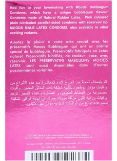 Moods Bubble Gum Condoms 12 Pieces  - Image 5