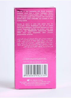 Moods Bubble Gum Condoms 12 Pieces  - Image 4
