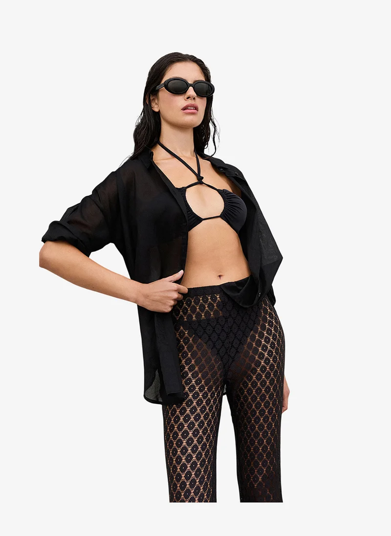 Penti Women Gaia Black Shirt
