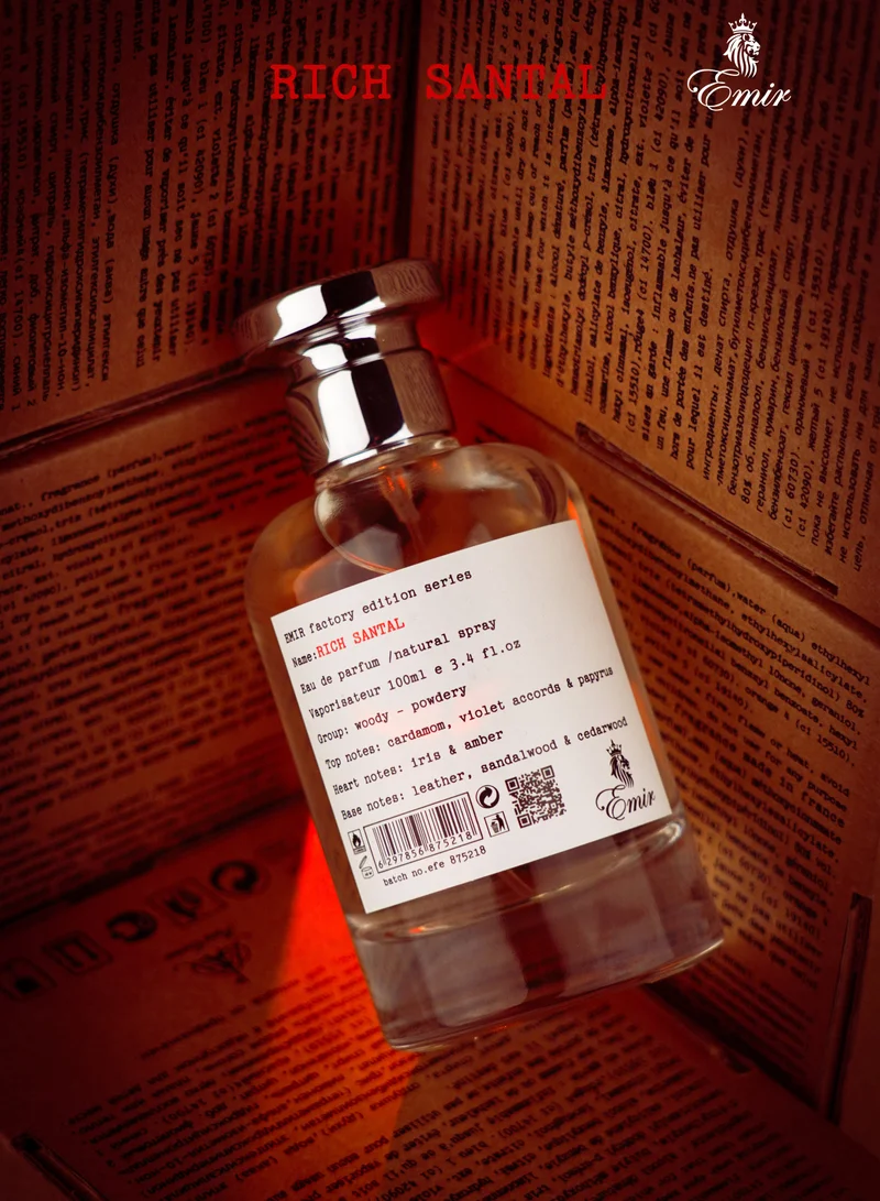 PARIS CORNER PARIS CORNER FACTORY EDITION : RICH SANTAL 100ML