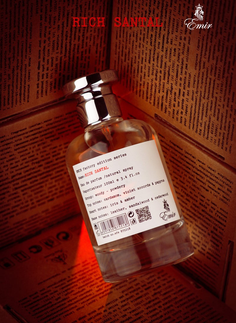 PARIS CORNER FACTORY EDITION : RICH SANTAL 100ML - Image 2