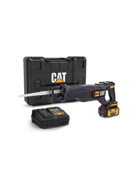 Cat Dx52 18V Cordless Reciprocating Saw With 3000 Spm Variable Speed Lightweight Brushless