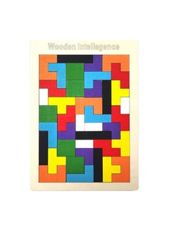 Colorful Wood Intelligence Puzzle Game Develop Analytical Thinking Patience and Imagination with Tricky Tetris Suitable for All Ages