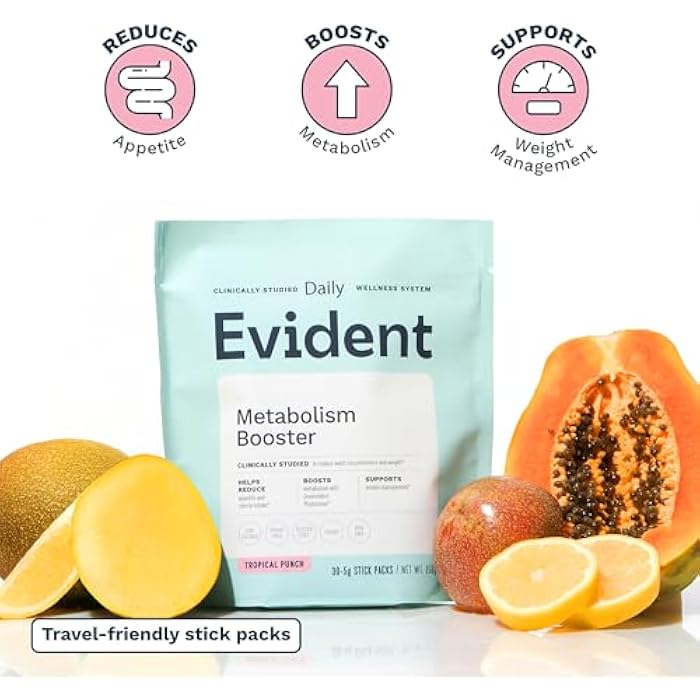 Metabolism Boost Powder – Fat Burner Supplement with Chicory Root, GreenSelect Phytosome and H20Slim – Helps Support Weight Loss & Management + Reduce Appetite – 30 Stick Packs - Image 3