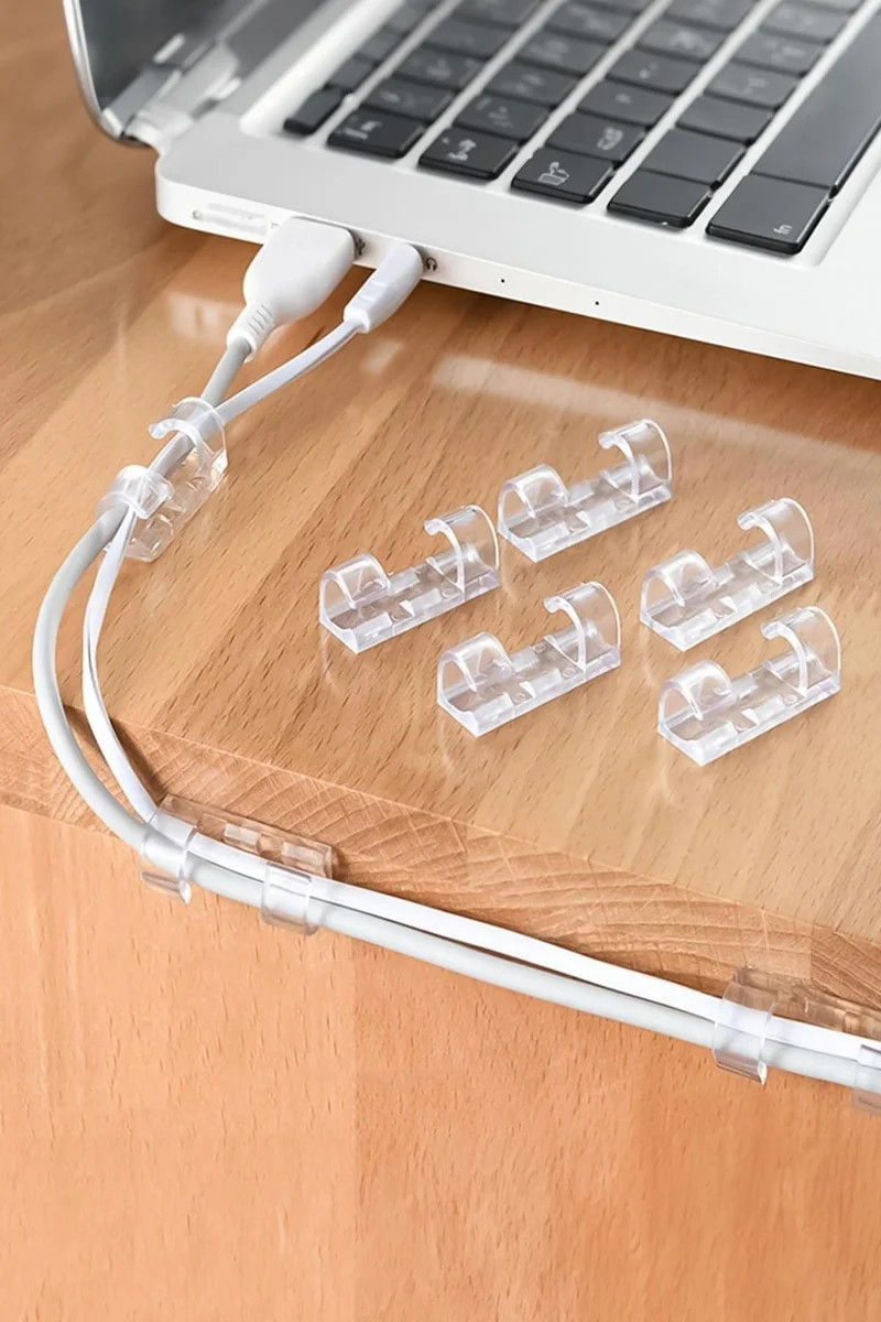 Pikas Cable Organizer Wall Tiles Glass Cable Holder Adhesive Clip