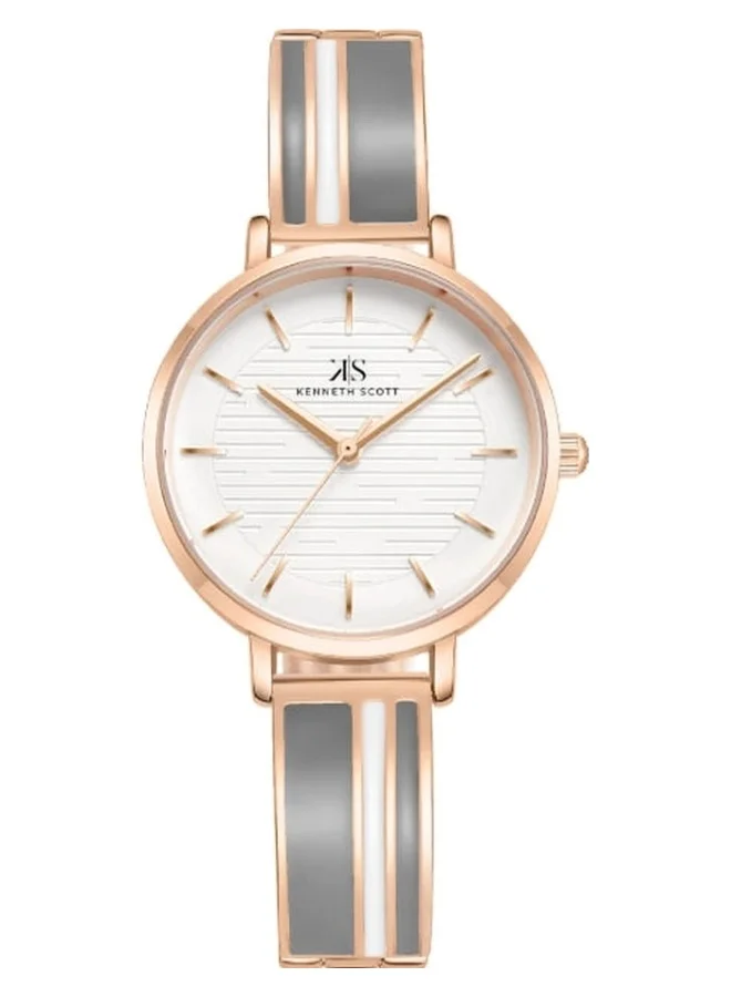KENNETH SCOTT Alloy Analog Watch K23501-RBXX - 32 mm