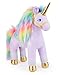 Unicorn Academy Official Wildstar Plush Toy Unicorn Stuffed Animal Unicorn Toys for Girls Ages 1 Up Purple 15 - Image 4