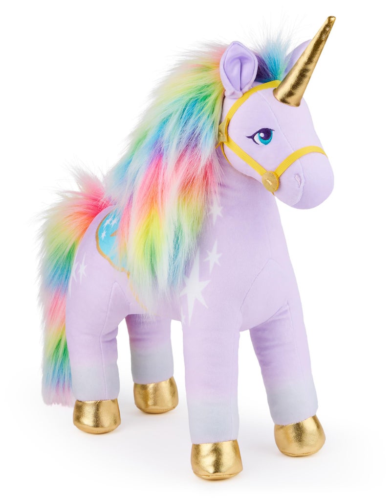 Unicorn Academy Official Wildstar Plush Toy Unicorn Stuffed Animal Unicorn Toys for Girls Ages 1 Up Purple 15 - Image 3