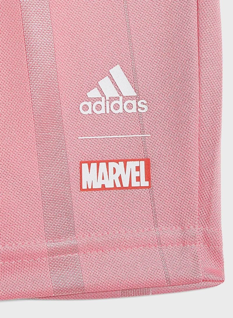 adidas طقم سبايدرمان (تيشيرت + شورت)