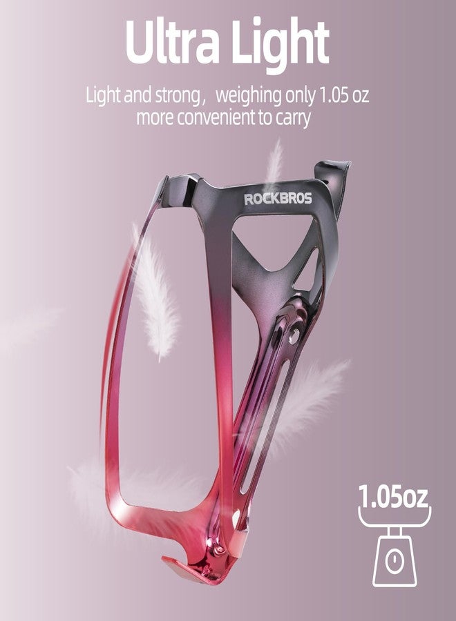 ROCKBROS Durable Aluminum Water Bottle Holder Bike Bottle Holder with Electroplating & Integrated Molding - Lightweight for Bicycle MTB, Road/Mountain Bikes - Image 5