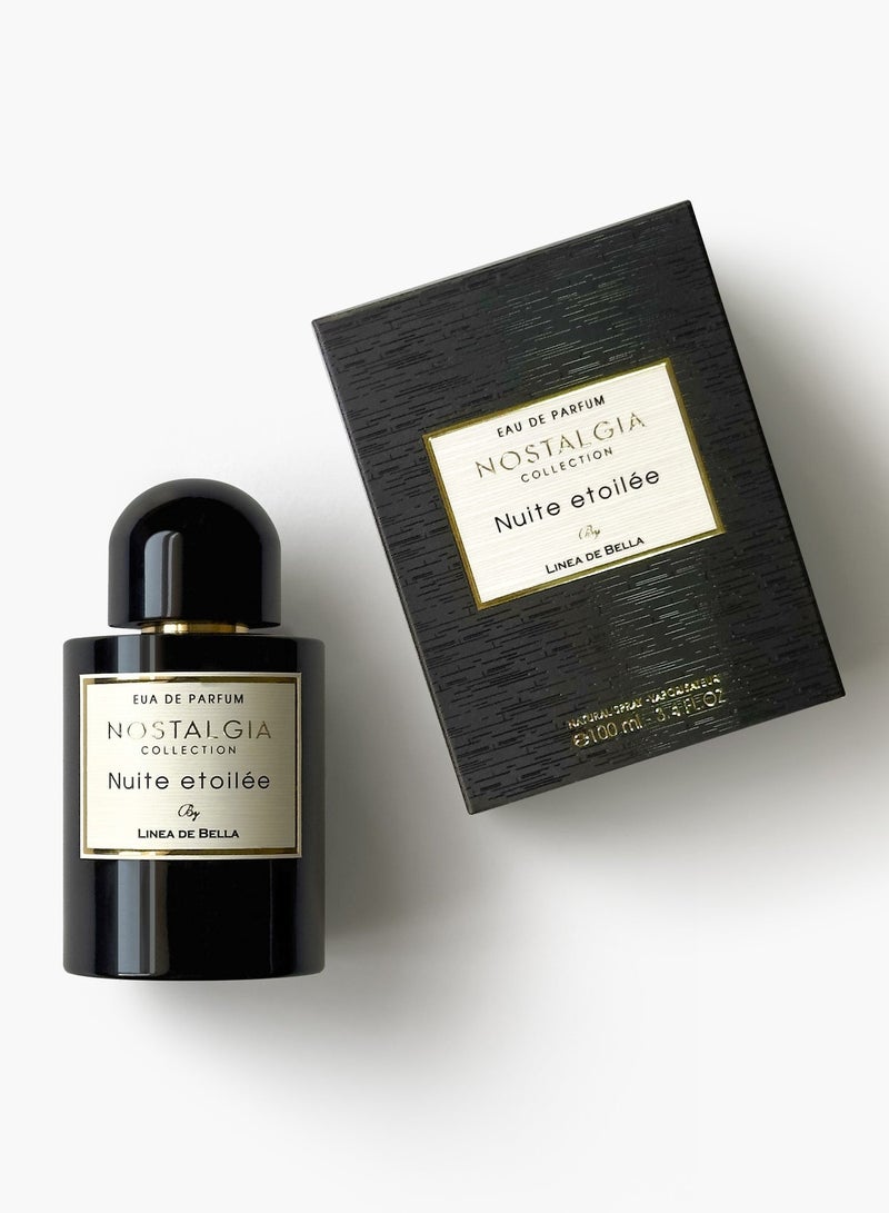 Linea De Bella Nostalgia Nuite Etoilee Eau De Parfum 100ML – Ambergris & Musk Floral Fragrance | Lemon, Patchouli & Warm Long Lasting Perfume - Image 5
