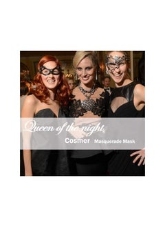 The Bros Masquerade Mask for Women, Shiny Laser Cut Metal Rhinestone Mask, Party Evening Prom Ball Mask, Festival Deecorations Venetian Masks for Womens  - Image 5