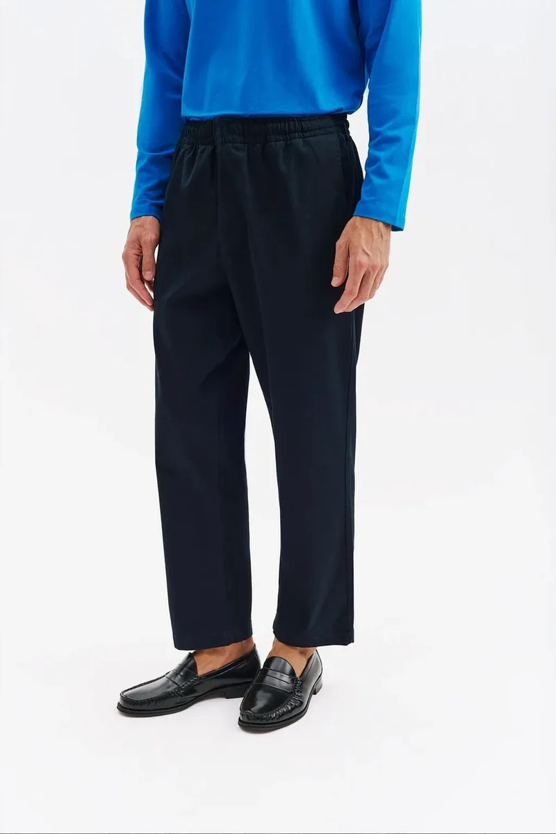 Giesto Black GIESTO Men's Cotton Elastane Suit Pants for Men | Best Price UAE